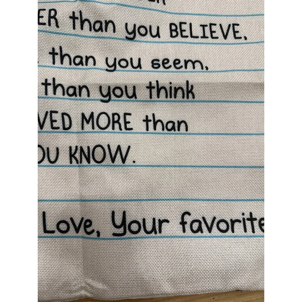 Dear my cousin, love your favorite pillow cover